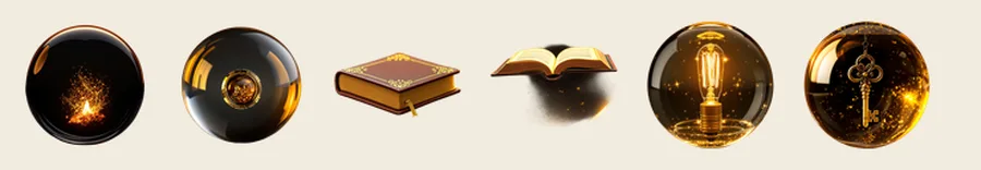 Keyline — printed book mockup